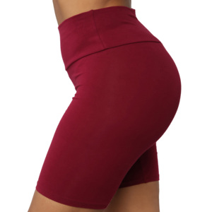 <b>Women</b> Sports Biker <b>Shorts</b> Premium Breathable <b>Compression</b> Eco-Friendly Embroidered Exercise Training Wear Factory Direct Bulk - Product Image 3