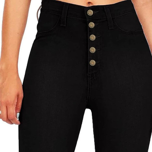 Pantalones de Campana de Cintura Alta Premium para Mujer con Logotipo Personalizado, Pantalones de Campana Elásticos y Cómodos para Uso Casual, Moda Urbana - Product Image 3