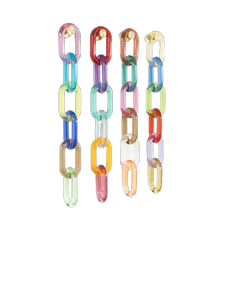 Modern Resin Decorative Hanging Chain Statement <b>Wall</b> Art for Living Room Bedroom and Office - Product Image 5