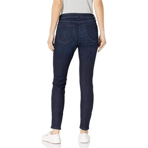 Jeans de Mezclilla de Cintura Alta y Pierna Ancha para Mujer, Corte Holgado, Lavado Claro, Largos, Casuales, Vintage, Verano, Spandex/Algodón, Transpirables - Product Image 6