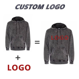 Sweat-shirts pour hommes en coton 100% avec effet délavé, doux et confortables, look élégant, parfaits pour un usage décontracté, style streetwear moderne. - Product Image 3