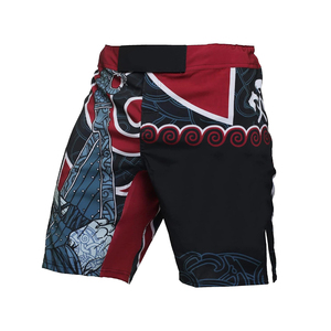Shorts MMA pour hommes personnalisables, confortables, respirants, en coton, pour l'entraînement, entièrement personnalisés, OEM, shorts de Jiu-Jitsu - Product Image 2