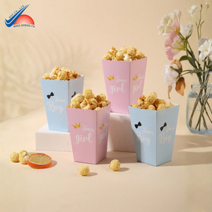 Lightweight Printed Paper Popcorn Container for Takeaway - Product Image 2