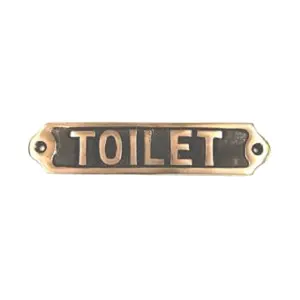 卫生间黄铜标牌板定制可用仿古黄铜铸造门板装饰门标牌板