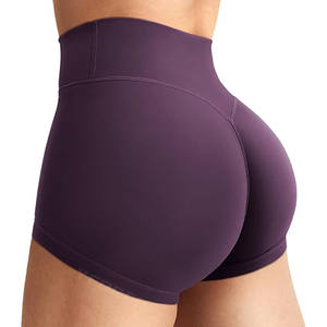 Shorts Deportivos de Cintura Alta para Mujer, Talla Grande, para Gimnasio, Running, Pilates, Yoga, Entrenamiento - Product Image 1
