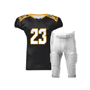 Uniformes de Fútbol Americano OEM, Tallas Grandes, Manga Corta, 100% Poliéster, Protección Antibacteriana - Product Image 1