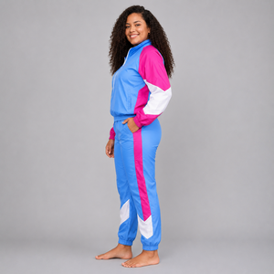 High Quality <b>Women's</b> <b>Windbreaker</b> Tracksuit Comfortable Breathable Eco Friendly Casual <b>Women</b> <b>Windbreaker</b> Tracksuit Sets - Product Image 4