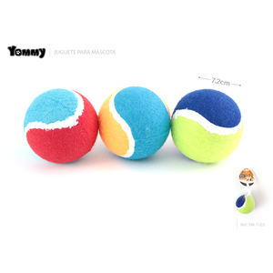 Giocattolo per Cani a Forma di Palla da Tennis Yommy 9cm, Accessorio Interattivo per Animali Domestici - Product Image 3