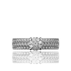 Anillo de Compromiso Glosbe & Co de Vietnam Jewelry, Anillo de Oro Sólido de 18K para Mujer con Diamante Natural de 5.4 Ly D/VVS1 para Uso Diario - Product Image 5