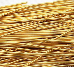 Fil métallique doré antique de qualité supérieure pour broderie Zardozi – Fil français flexible pour broderie à la main - Product Image 6