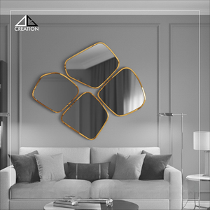 Upgrade your culinary presentation with this exquisite 4-piece set masterfully crafted from premium-grade stainless steel pvd - Product Image 1