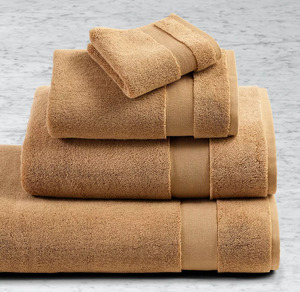 Ensemble de serviettes en coton biologique 100% tissé, compressé, antimicrobien, doux, lavé, respectueux de la peau, luxueux pour la maison, l'hôtel et la plage - Product Image 2