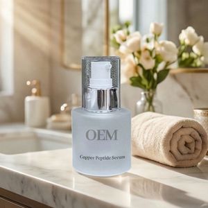 Sérum Réparateur au Cuivre Peptidique pour Soins de la Peau Marque Blanche, Technologie de Cellules Souches Marines Micro-Emulsifiées au Platine, Raffermissant Intensif pour la Peau - Product Image 3