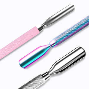 Empujador de Cutículas de Acero Inoxidable de Doble Punta Desechable de Alta Calidad, Herramienta Profesional para Eliminar Piel Muerta, Manicura - Product Image 6