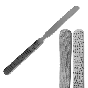 Raspadores de pezuñas de doble punta de acero inoxidable de alta calidad, raspador de acabado grueso y liso, herramienta manual agrícola, instrumentos veterinarios - Product Image 5