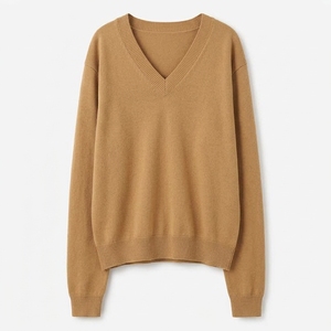 Suéter de Mujer con Mangas Abullonadas, Cuello Redondo, Tejido Personalizado, Pullover de Moda, Proveedor de Ropa al por Mayor con Marca Privada - Product Image 3