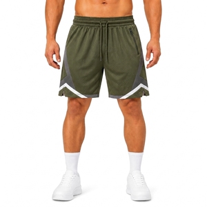 Premium Quick Dry Athletic Mesh Shorts Custom Running Training Fitness Sports Shorts OEM Private <b>Label</b> Wholesale Factory Supply - Product Image 1