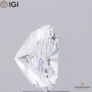 ใบรับรอง IGI เพชร CVD ผลิตในห้องปฏิบัติการ น้ำหนัก 2.50 กะรัต สี D ความสะอาด VVS1 รูปทรงสี่เหลี่ยมคุชชั่น สำหรับแหวน Royal Elegance - Product Image 5
