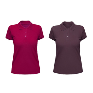 Plus Size <b>Women's</b> Casual Summer Soft Cotton Half Sleeve Polo Shirt with Stylish Turn-down Collar & Excellent Durability - Product Image 1