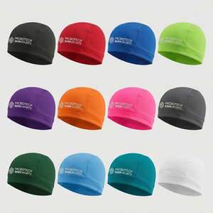 Bonnet de cyclisme léger et respirant en maille, anti-transpiration, sous-casque de course, séchage rapide, fabriqué au Pakistan - Product Image 4