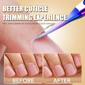 1 Pieza Tijeras Rusas para Cutículas, Herramientas de Manicura Extra Finas, Tijeras para Uñas, Kit de Cuidado Personal, Tijeras Pequeñas para Cejas, Pestañas y Piel Seca - Product Image 3