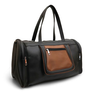 Nouveau style de sac de sport léger en cuir de vachette, sac de voyage 2026, dernier design, sac de voyage en cuir de vachette au design personnalisé - Product Image 4