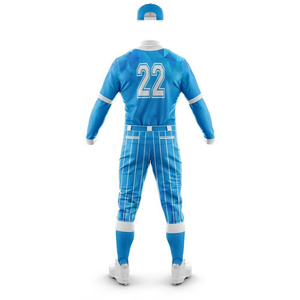 Tenue de baseball personnalisée avec logo d'équipe, maillot et pantalon, séchage rapide, respirant, vêtements de sport athlétiques pour les matchs de ligue - Product Image 3