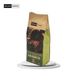 Café Milano Pur Arabica Torréfaction Légère Grains de Café Full City + Vietnam Sachets de 250g Doux Frais Raffiné Durée de Conservation 1 An 5% - Product Image 2