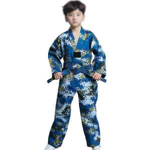 Kimono de Judo et Karaté en Tissu Coton-Polyester Renforcé, Tendance Actuelle, Durable, pour l'Entraînement et la Pratique des Arts Martiaux - Product Image 6