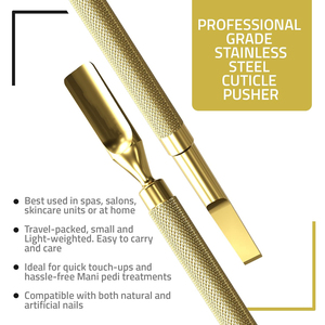 Stainless Steel <b>Nail</b> Preparation Tool With Professional Grade Cuticle Pusher Design Professional <b>Nail</b> Cleaning Tool For Cuticle - Product Image 5