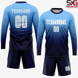 Conjunto de Uniforme de Fútbol Personalizado con Degradado Rojo y Negro, Manga Corta, Equipación Deportiva Estampada para Adultos - Product Image 6