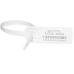 Sello de Seguridad de Plástico Pequeño Logi Mini de Proveedor Indio, Sello a Prueba de Manipulación con Cierre Ajustable para Bolsas de Mensajería y Carga - Product Image 6