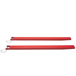 Estensioni per Forche da Pallet in Acciaio al Carbonio, Resistenti, Lunghezza 72 Pollici, Larghezza 4,5 Pollici, Nuove, 1 Paio, per Carrelli Elevatori - Product Image 1