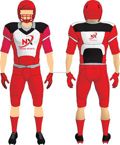 Maillot de rugby respirant en twill sublimé, ensemble uniforme de football américain personnalisé, marque NOORX SPORTS - Product Image 5