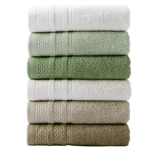 Wholesale Luxury Cotton <b>Towels</b> Low Price Heavy GSM Quick Dry Soft and Smooth High Absorbable Spa <b>Towel</b> <b>Set</b> Absorbent Quick Dry - Product Image 1