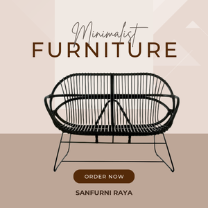 Sofás de jardín con muebles de mimbre de ratán para exteriores para Balcón de patio de hotel nueva moda de Indonesia al mejor precio - Product Image 2