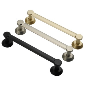 <b>Antique</b> <b>Brass</b> Cabinet Handle Bar <b>Knob</b> Minimalist Design Durable Kitchen Furniture Hardware <b>Brass</b> Finished Universal Fit Handle - Product Image 6