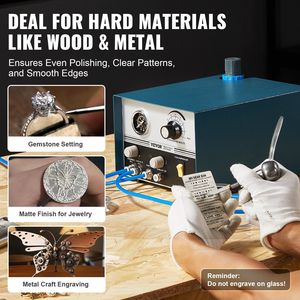 เครื่องแกะสลักแบบนิวเมติก1200-6000รอบต่อนาทีเครื่องมือและอุปกรณ์เครื่องสลักนิวเมติก - Product Image 3