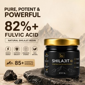 Résine de Shilajit de l'Himalaya hautement purifiée OEM 10g, Shilajit 100% authentique pour la force, l'endurance et l'énergie des hommes et des femmes - Product Image 2