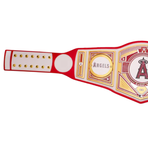 Cinturón de Campeonato de los Angeles Angels, Cinturón de Lucha Libre Personalizable de Alta Calidad, Cinturón Deportivo Coleccionable para Fanáticos - Product Image 4