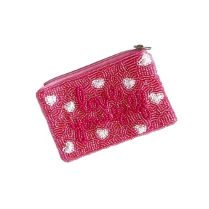 Porte-monnaie en perles de verre pour femmes, motif voiture, motifs colorés pour transporter de l'argent liquide, des cartes et les petits essentiels - Product Image 1
