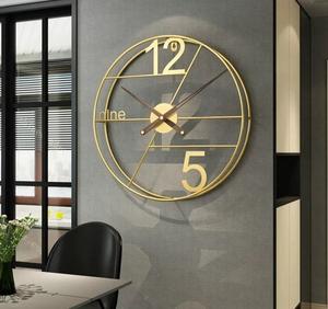 Premium Decorative <b>Metal</b> Wall <b>Clock</b> Suitable For Elegant Homes And Sophisticated Interior Decoration Needs - Product Image 3
