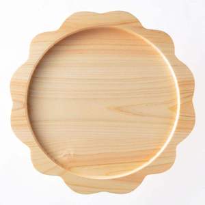 Rustic Handmade Wooden Plates and <b>Dishes</b> <b>Set</b> Premium Natural Wood <b>Serving</b> Tableware for Hotel and Catering Industry - Product Image 1