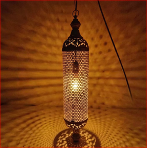 Lámpara de Pared de Cristal Creativa, Estilo Marroquí, Lámpara Colgante de Vidrio, Luz Ambiental Cálida para Pasillo, Hotel, Bar - Product Image 6