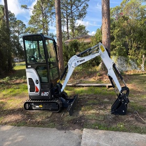 รถขุดขนาดเล็ก Bobcat E20 ประสิทธิภาพสูง เครื่องจักรก่อสร้างขนาดเล็กพร้อมความสามารถในการขุดที่ยอดเยี่ยม - Product Image 1