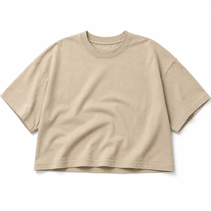 เสื้อยืดคอตตอนโอเวอร์ไซส์แบบยูนิเซ็กซ์ หนักพิเศษ 280 GSM สำหรับสตรีทแวร์ รับผลิตแบบ OEM ODM แบรนด์ส่วนตัว - Product Image 5