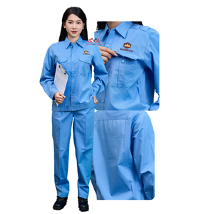 Chaqueta de soldador transpirable de talla grande, uniforme de conductor, ropa de trabajo, pantalones Cargo, trajes de trabajo de granja, logotipo personalizado, Unisex, MOQ bajo - Product Image 3