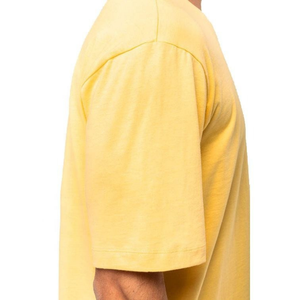 เสื้อยืดคอกลมแขนสั้นผู้ชายผ้าฝ้าย 100% สีทูโทน สกรีนโลโก้ด้านหน้าตามแบบ OEM ระบายอากาศได้ดี แห้งเร็ว เหมาะสำหรับออกกำลังกาย - Product Image 2