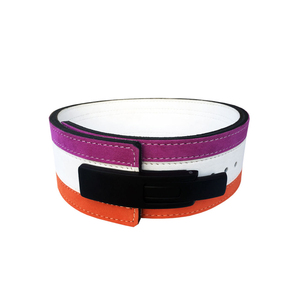 Fitness <b>Back</b> <b>Support</b> Squat Weight Custom Logo Leather Lifting Powerlifting Gym Lever Weightlifting Belt for Men with OEM Service - Product Image 1