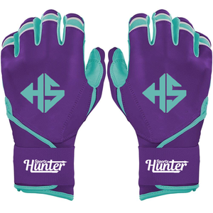 Gants de frappe de baseball en tissu respirant imprimés par sublimation, gants de softball imprimés colorés, gants de frappe personnalisés pour équipe - Product Image 1